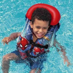 Kamizelka dla dzieci Bestway Spider-Man czerwona 3-6 lat