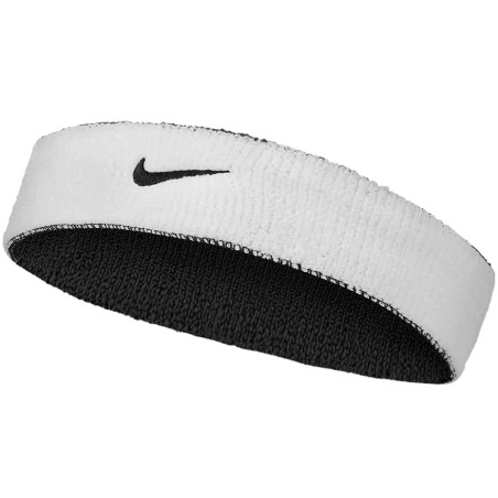 Opaska na głowę Nike Swoosh Headband biała NNNB1101OS