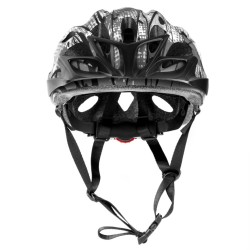Kask rowerowy Spokey Checkpoint 55-58 cm biało-czarny 926890