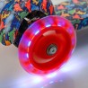 Hulajnoga trójkołowa z kółkami Led Meteor Tucan Dinosaur  22556
