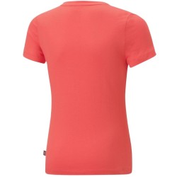 Koszulka dla dzieci Puma ESS Logo Tee G łososiowy 587029 58
