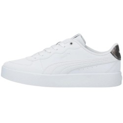 Buty damskie Puma Skye Clean Raw Metallic białe 383914 01