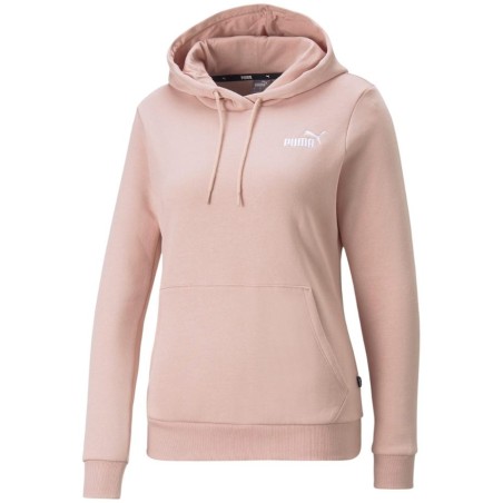 Bluza damska Puma ESS+ Embroidery Hoodie FL różowa 670004 47