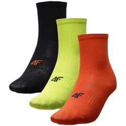 Skarpety dla chłopca 4F multikolor 2 3 pary JAW22USOCM057 92S