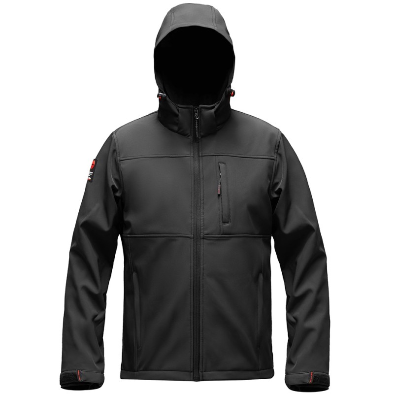 Kurtka męska softshell Ozoshi Sachiko czarna OZ638827