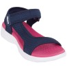 Sandały damskie Kappa Vedity II granatowo-różowe 242811 6722