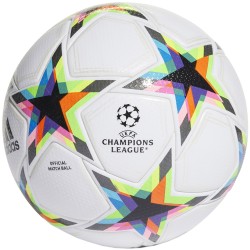 Piłka nożna adidas UCL Pro Void biała HE3777