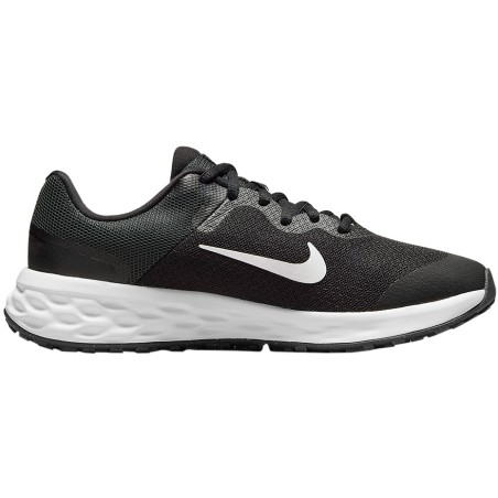 Buty dla dzieci Nike Revolution 6 NN (GS) czarno-białe DD1096 003