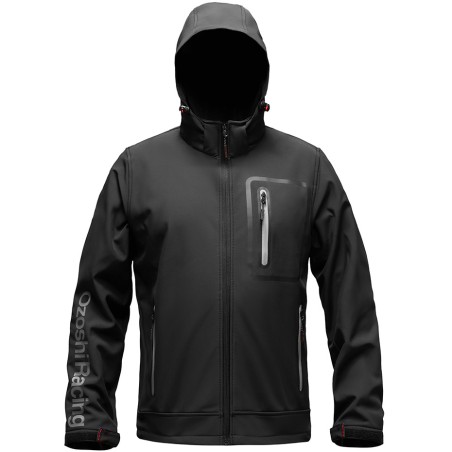 Kurtka męska softshell Ozoshi BR czarna OZ638773