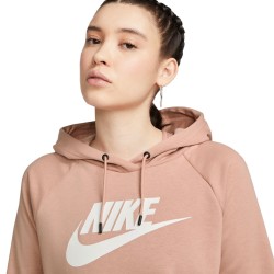 Bluza damska Nike Nsw Essential Hoodie Po brudny róż BV4126 609