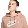 Bluza damska Nike Nsw Essential Hoodie Po brudny róż BV4126 609
