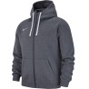 Bluza męska Nike Team Club 19 Full-Zip Fleece Hoodie szara AJ1313 071