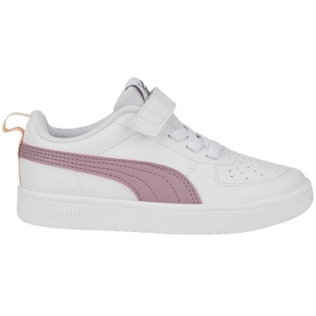 Buty dla dzieci Puma Rickie AC PS biało-różowe 385836 08