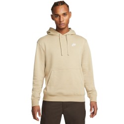 Bluza męska Nike Nsw Club Hoodie Po BB  beżowa BV2654 250