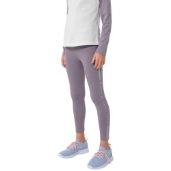 Legginsy dla dziewczynki 4F fioletowe HJZ22 JLEG002 51S