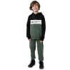 Bluza dla chłopca 4F morska zieleń HJZ22 JBLM003 46S