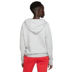 Bluza damska Nike Essentials Hoodie Po Flc szara BV4124 063