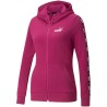 Bluza damska Puma Power Tape Full-Zip Hoodie TR fioletowa 847119 14