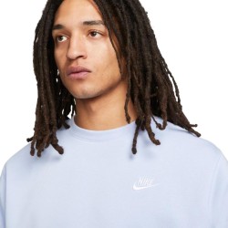 Bluza męska Nike Nsw Club Crw BB fioletowa BV2662 548