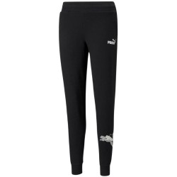 Spodnie damskie Puma Power Graphic Pants czarne 847115 01