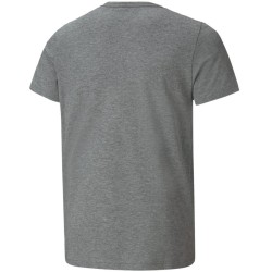 Koszulka dla dzieci Puma ESS+ 2 Col Logo Tee szara 586985 03