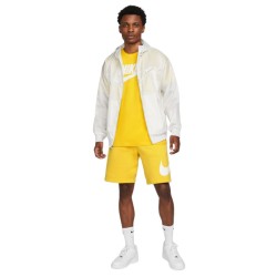Koszulka męska Nike NSW Tee Icon Futura żółta AR5004 709
