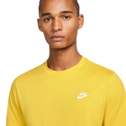 Koszulka męska Nike Nsw Club Tee żółta AR4997 709
