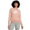 Bluza damska Nike Nsw Essntl Fleece Gx Crew brudny róż BV4112 609