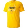 Koszulka męska Puma Advanced Graphic Tee żółta 589273 30