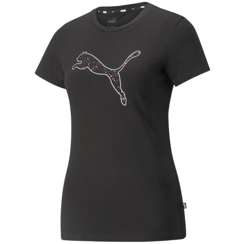 Koszulka damska Puma Power Graphic Stardust Tee czarna 848826 01