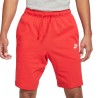 Spodenki męskie Nike Club Short JSY czerwone BV2772 658
