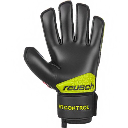 Rękawice bramkarskie Reusch Fit Control R3 czerwono-czarne 3970735 775