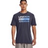 Koszulka męska Under Armour Team Issue Wordmark SS granatowa 1329582 558