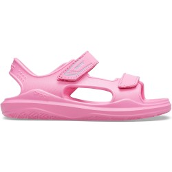 Sandały dla dzieci Crocs Swiftwater Expedition różowe 206267 6M3