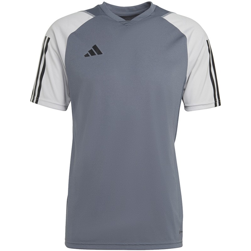 Koszulka męska adidas Tiro 23 Competition Jersey szara HP1906