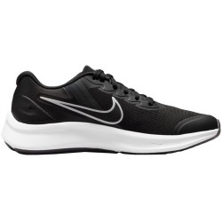 Buty dla dzieci Nike Star Runner 3 czarno-białe DA2776 003