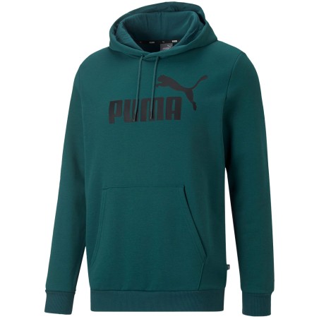 Bluza męska Puma ESS Big Logo Hoodie FL (s) Evening zielona 586687 20