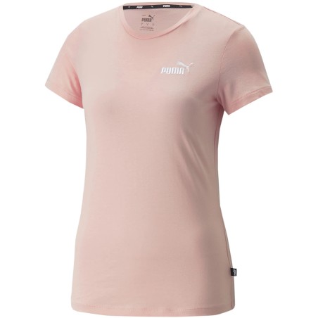 Koszulka damska Puma ESS + Embroidery różowa 848331 47