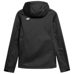 Kurtka damska softshell 4F F055 głęboka czerń 4FSS23TSOFF055 20S