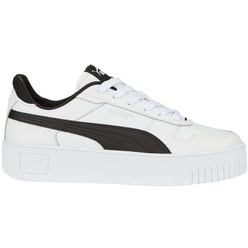 Buty damskie Puma Carina Street biało-czarne 389390 03
