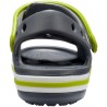 Sandały dla dzieci Crocs Bayaband szaro-zielone 205400 025