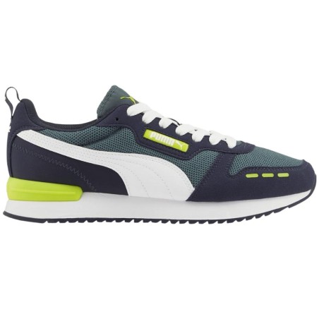 Buty męskie Puma R78 zielono-białe 373117 54