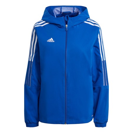 Kurtka damska adidas Tiro 21 Windbreaker niebieska GP4973