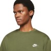 Bluza męska Nike Nsw Club Crew zielona BB BV2662 327