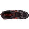 Buty Kappa Yero czarno-szaro-koralowe 243003 1129