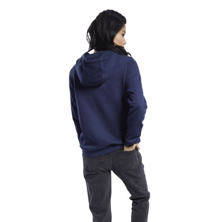 Bluza damska Reebok Big Logo Hoodie Ft granatowa FT8188