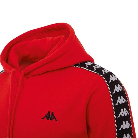Bluza męska Kappa Igon czerwona 309043 18-1664
