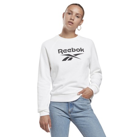 Bluza damska Reebok Classic Vector Crew FT biała FT6224