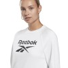 Bluza damska Reebok Classic Vector Crew FT biała FT6224
