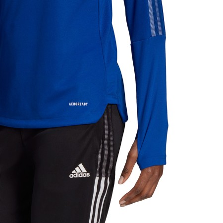 Bluza damska adidas Tiro 21 Training Top niebieska GM7316